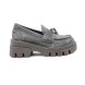 Женские лоферы Brunello Cucinelli Loafers Suede Woman Grey