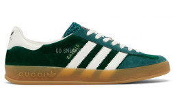 Adidas x Gucci Gazelle Green Suede