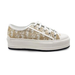 Dior Woman White Gold Platform