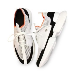Hermes Casual Shoes For Men White/Black