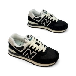 New Balance 574 WMNS Black Suede