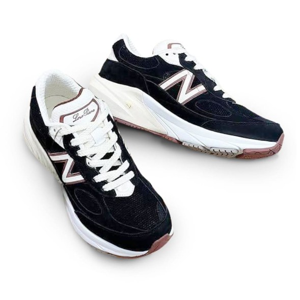 Женские кроссовки Loro Piana x New Balance 990V6 Suede Black