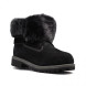 Женские ботинки с мехом Timberland Teddy Albina Black
