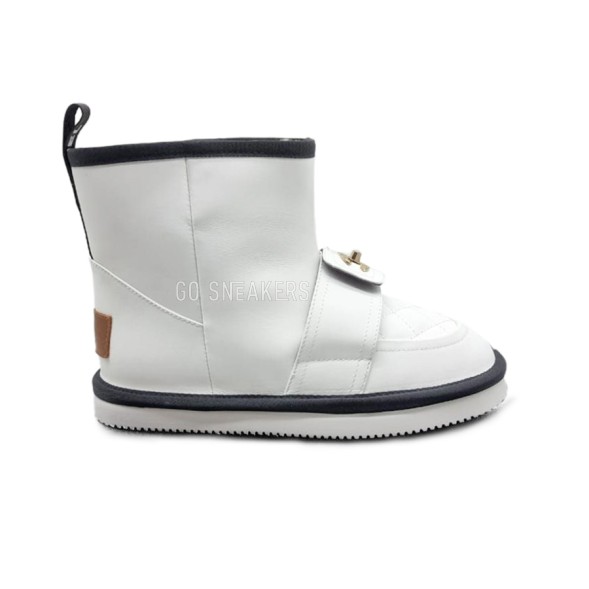 Женские зимние сапожки Chanel Winter Boots White