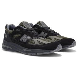 New Balance 991 x Stone Island Black