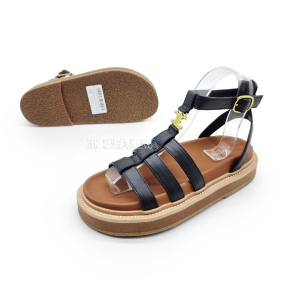 Женские босоножки Céline Sandals Platform Black