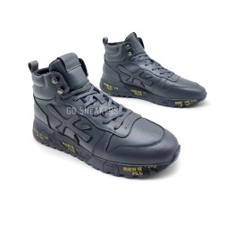 Premiata Leather High Man Winter Grey
