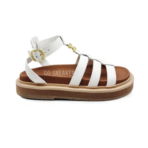 Женские босоножки Céline Sandals Platform White