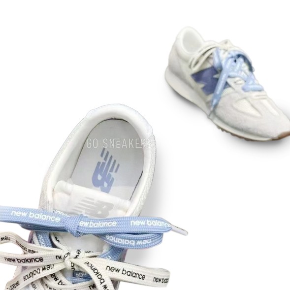 Женские кроссовки New Balance 327 White/Blue