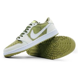 Nike Air Jordan 1 Retro Low Golf Travis Scott Neutral Olive Man