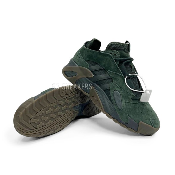 Мужские кроссовки Adidas Y-3 Man High Suede Dark Green