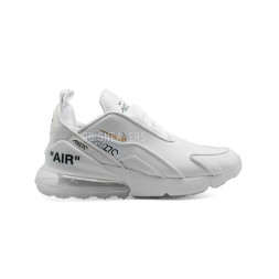 Nike Air Max 270 x OFF White Leather White