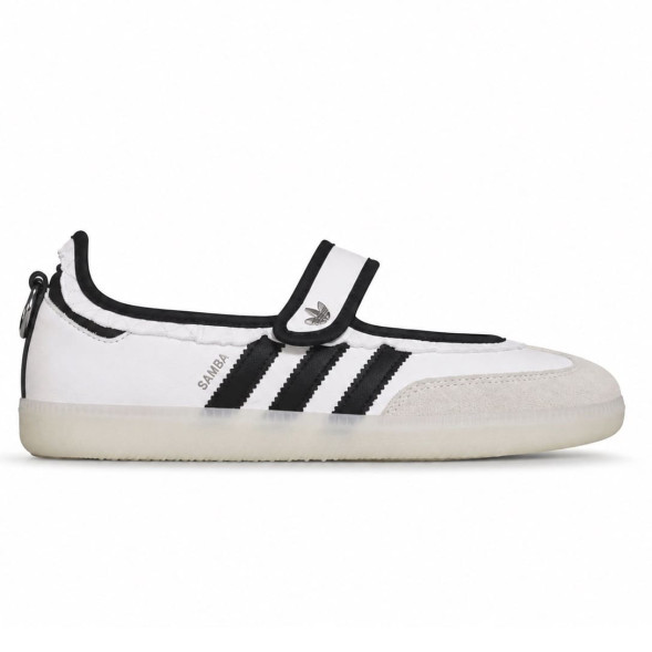 Женские балетки Adidas Samba Jane White/Black