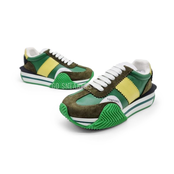 Унисекс кроссовки Tom Ford Green/Brown