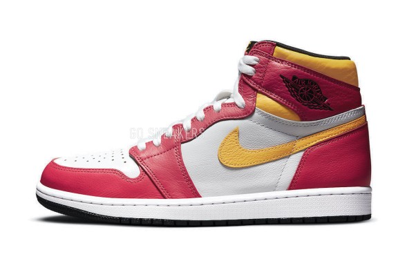 Унисекс кроссовки Nike Air Jordan 1 Retro High OG Light Fusion Red