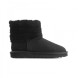Женские мини угги Fluff Mini Quilted Logo Boot Black