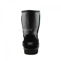 Men's Metallic Black