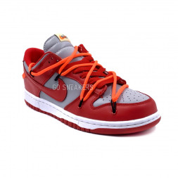 Off-White x Nike Dunk Low University Red