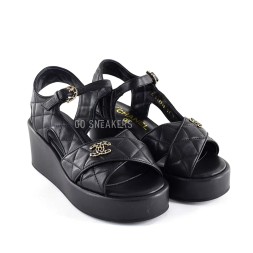 Chanel Sandals Black