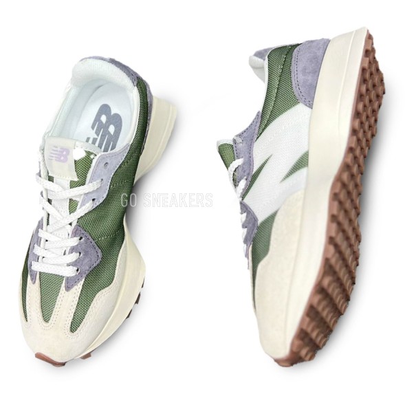 Унисекс кроссовки New Balance 327 Khaki/Beige