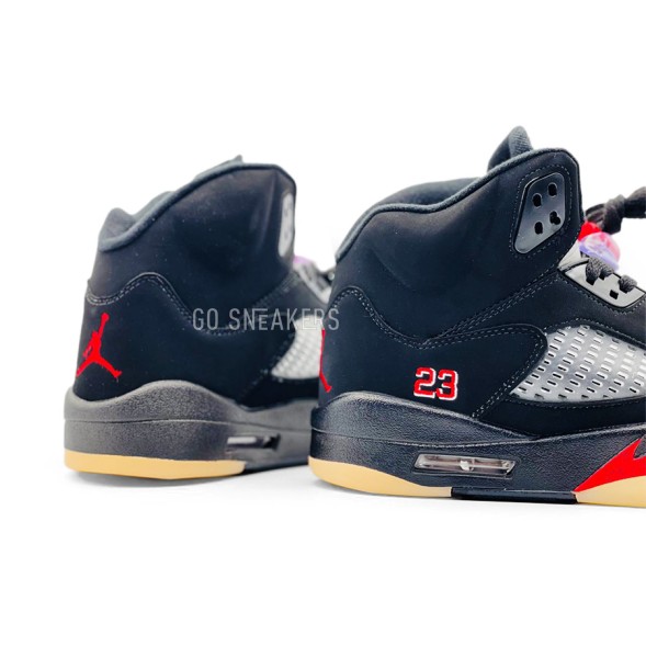 Унисекс кроссовки Nike Air Jordan Raging Bull 5S Suede Black