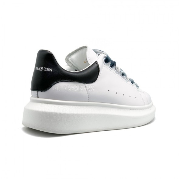 Женские кроссовки Alexander McQueen Luxe Glitter White-Black