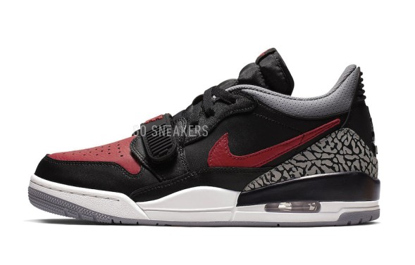 Унисекс кроссовки Nike Air Jordan Legacy 312 Low Bred Cement