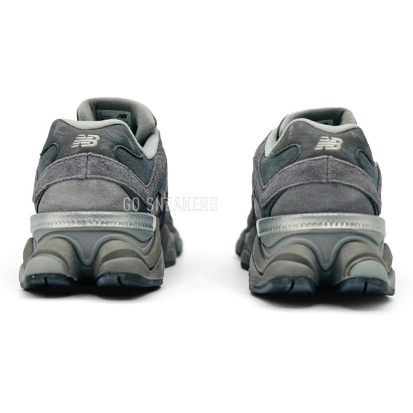 Зимние унисекс кроссовки New Balance 9060 Winter Suede Chocolate/Dark Grey