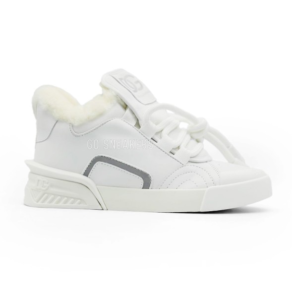 Женские зимние кроссовки Dolce&amp;amp;Gabbana Woman Winter White