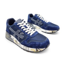 Premiata 483 Textile/Suede Navy