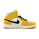 Унисекс кроссовки Nike Air Jordan 1 Retro Mid Yellow/Mint Force