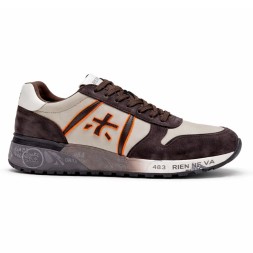 Premiata 483 Textile/Suede Beige/Brown