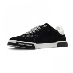 Мужские кеды Dolce & Gabbana Portofino Black/White