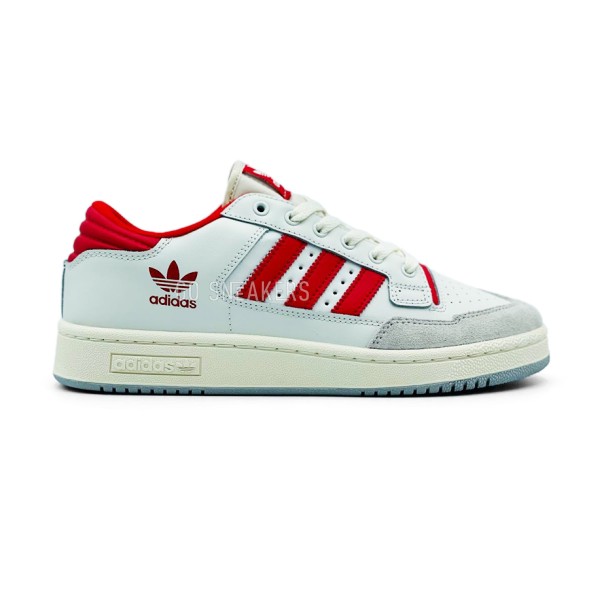 Унисекс кроссовки Adidas Postmove White/Red