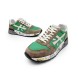 Унисекс кроссовки Premiata 483 Textile/Suede Green/Brown