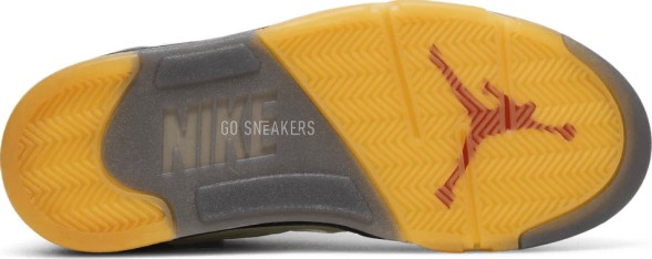 Унисекс кроссовки Nike Off-White x Air Jordan 5 SP &amp;#039;Sail&amp;#039;