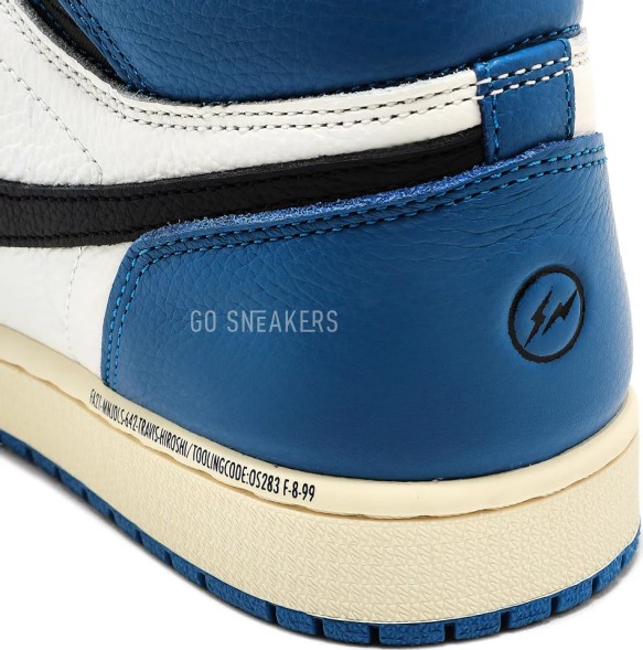 Унисекс кроссовки Nike Fragment Design x Travis Scott x Air Jordan 1 Retro High