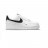 Nike Air Force 1 Low 07 Essential White Black Gold Mini Swoosh