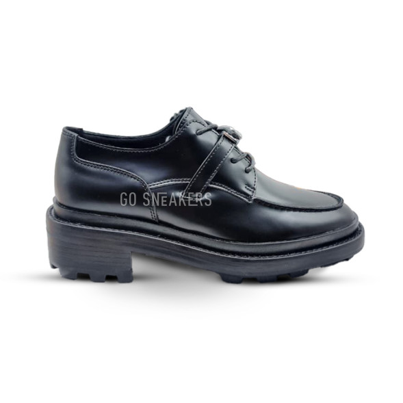 Женские лоферы Hermes Loafers Leather Black