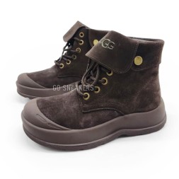 Ugg Cute Design Series Short Martin Boot Women's Chocolate