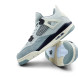 Унисекс кроссовки Nike Air Jordan 4 Grey/White