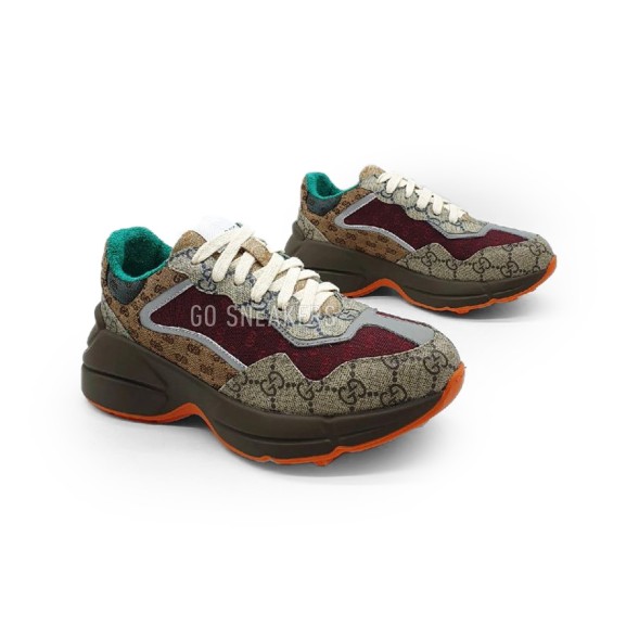 Унисекс кроссовки Gucci Rhyton Brown