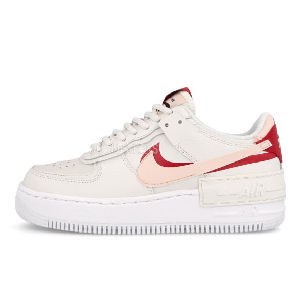 Унисекс кроссовки Nike Air Force 1 Low Retro Shadow Echo Pink White