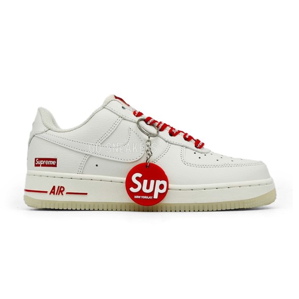 Унисекс кроссовки Nike Air Force 1 Low Supreme White