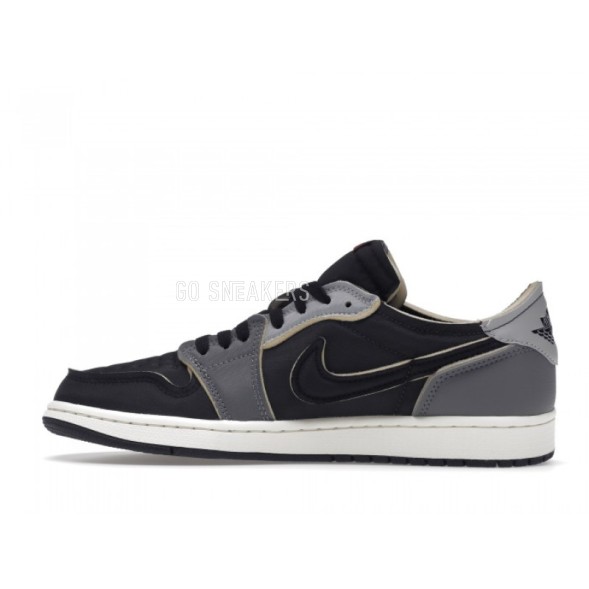 Унисекс кроссовки Nike Air Jordan 1 Low OG EX Black Smoke Grey