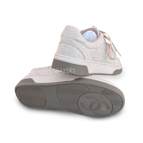 Женские кроссовки Chanel Cloth Light Pink