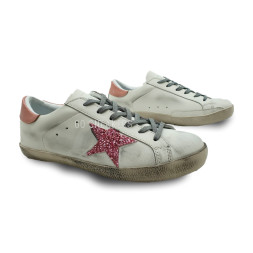 Golden Goose Superstar White/Pink