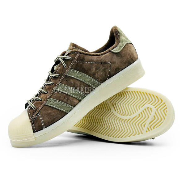 Женские кроссовки Adidas Superstar &amp;#039;Earth Strata Olive&amp;#039;