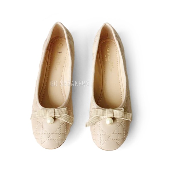 Женские балетки Dior Flats Beige