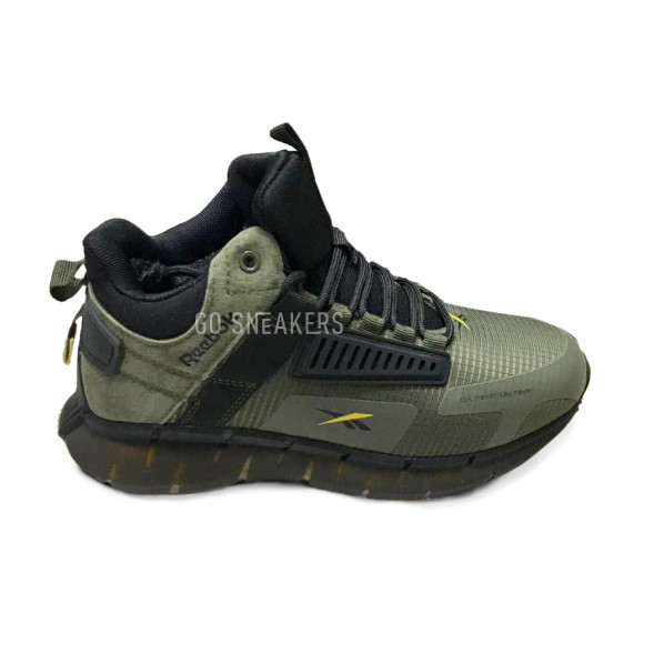 Унисекс зимние кроссовки Reebok Zig Winter Khaki Suede